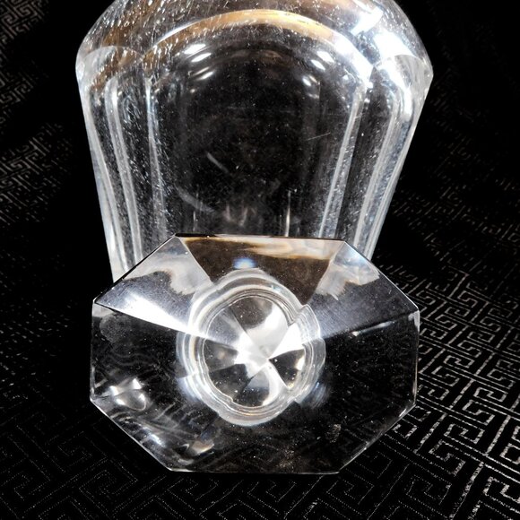 Heavy Cut Crystal Decanter with Stopper # 10978 - Picture 3 of 4